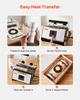Tumbler Heat Press Machine, Max 887 mL Mug Press, Fast and Even Heating, with Tape and Gloves, Easy Temp and Time Setting, Heat Transfer for