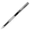 Schneider 406 Clear Fountain Pen Set, Extra Fine Nib, Black Cartridge and Converter