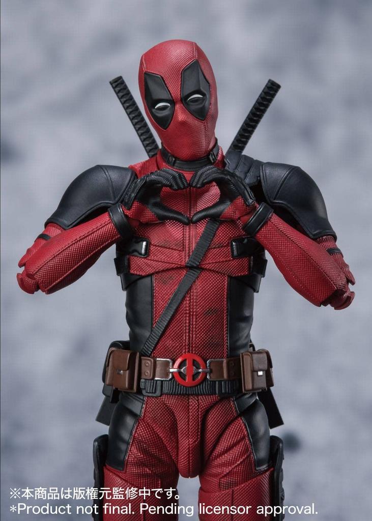 TAMASHII NATIONS MARVEL Deadpool approximately 155mm painted movable figure BAS62114 S.H.Figuarts PVC&ABS