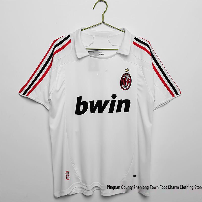 AC Milan Jersey Collection: Home & Away with Kaka & Ronaldo, 06/07 - 13/14
