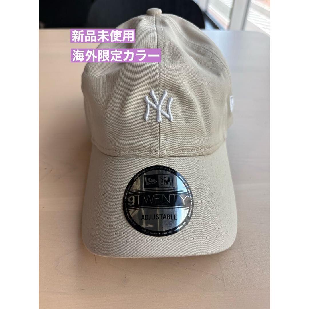 Used New and unused New Era Overseas Limited Color NY Mini Logo Light Beige 920