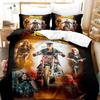 Hip Hop Band Judas Priest Bedding Set 3D Printed Suitable For Bedroom Duvet Cover Set With Pillowcases Kids Home Textile