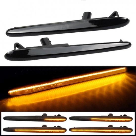 

Car Front Left & Right Dynamic LED Side Light For Alfa Romeo Giulietta 2010-