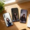 A-Alexandra Daddario Phone Case For Samsung S25,S24,S21,S22,S23,S30,Ultra,S20,Plus,Fe,Lite Black Shell