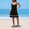 Lace Summer Floral Printed Strappy Dress - Sexy Beachwear for Women