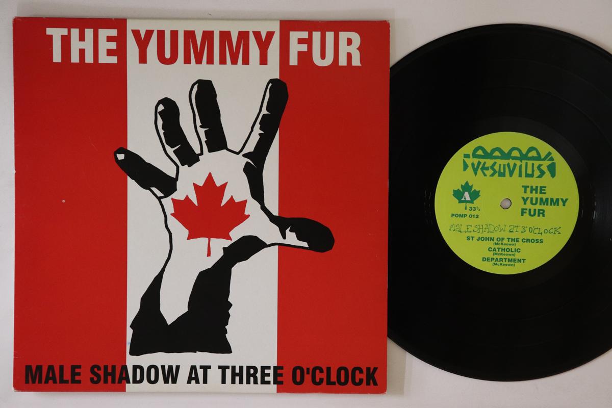

10inch Record YUMMY FUR Male Shadow At 3 Oclock POMP012 VESUVIUS 1998 UK Rock Used