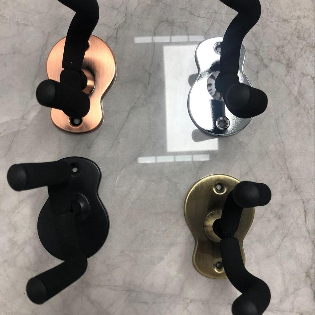 Metal Guitar Hanger & Universal Stand for Folk, Classical, Electric Guitars, Ukuleles, and Violins