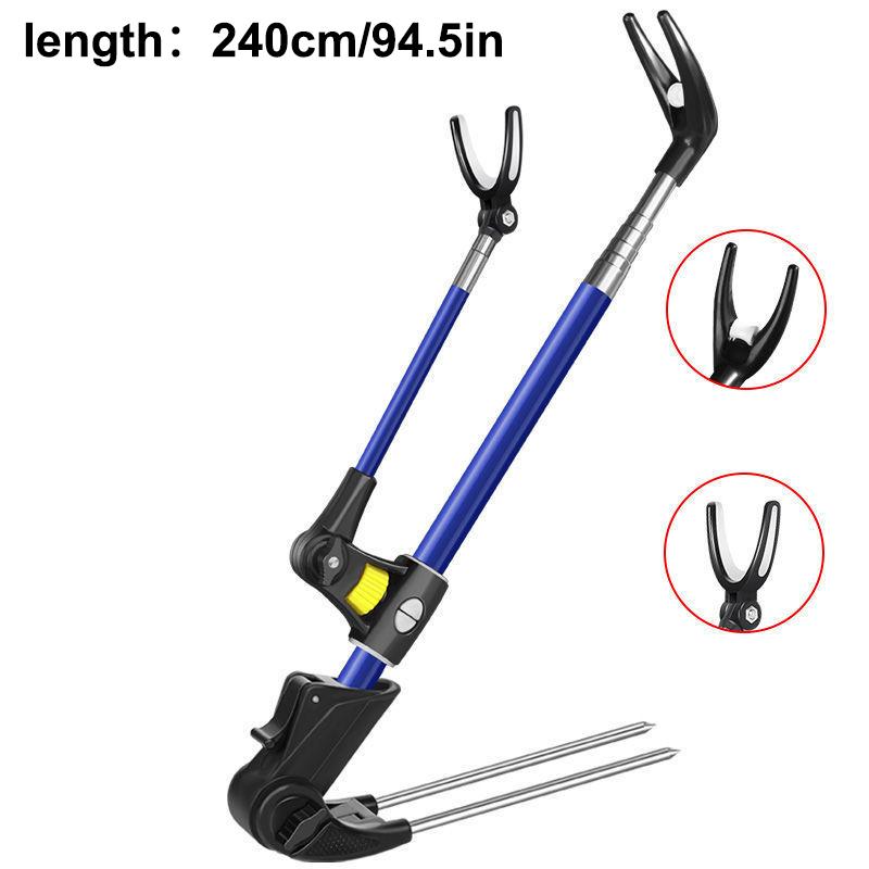 

Подставка для удилищ из нержавеющей стали, турельная скоба, подставка-держатель для удилищ рыболова, держатель удилища с грунтовым колышком