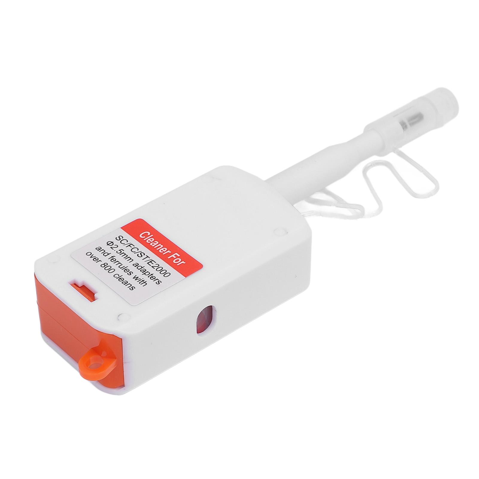 

Ручка для чистки волокна Вращение на 180 градусов Портативная ручка для чистки волоконно-оптических разъемов для 2,5 мм FC SC ST