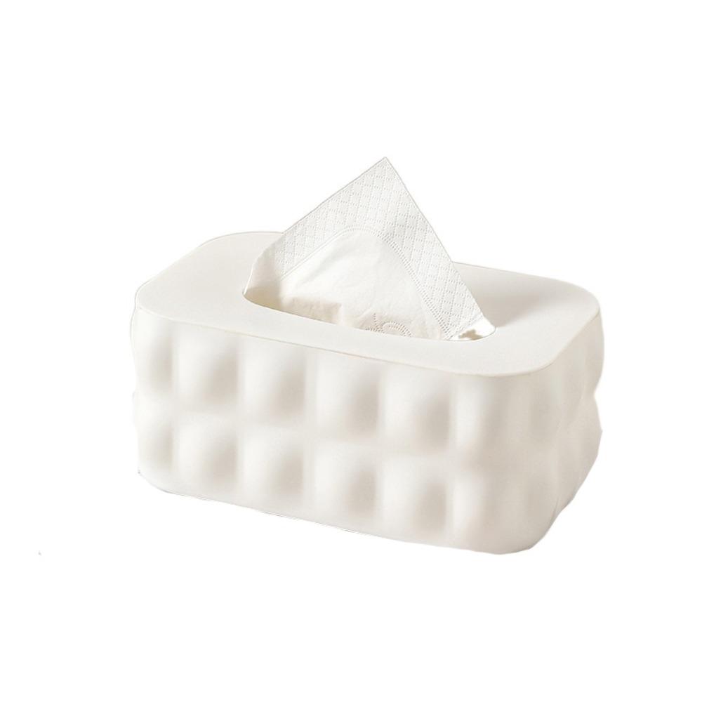 With Cover Napkin Box Simplicity Paper Storage Holder Toilet Tissue Box  Home Use