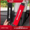 Kycmn3 Hot 2026 2Pcs Seat Belt Cover Car Styling Cotton Safety Shoulder Protector For Mercedes Benz AMG GLE GLS CLS GLC CLA GLA Auto Ac