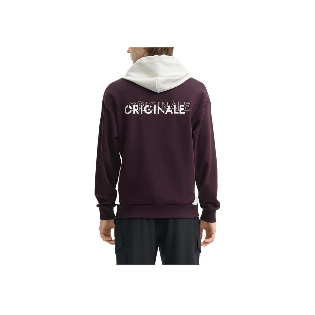 New FILA ORIGINALE Sweatshirt Men's Tree Port Burgundy F11M449203FWI