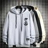 Spring And Autumn Hooded Sweater Men'S Sports Student Loose Long Sleeve Top Clothing Men'S Casual Sweater Men'S Trendy Brand