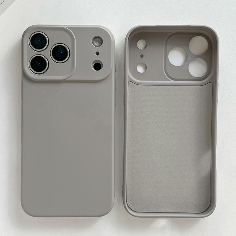 

Luxury Original Liquid Silicone Phone Case For iPhone 17 16 15 14 13 12 Pro Max 16 Plus 17 17Pro 17Air TPU Shockproof Soft Cover For iPhone 12