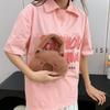 New Plush Cartoon Capybara Bag Portable Shoulder Bag
