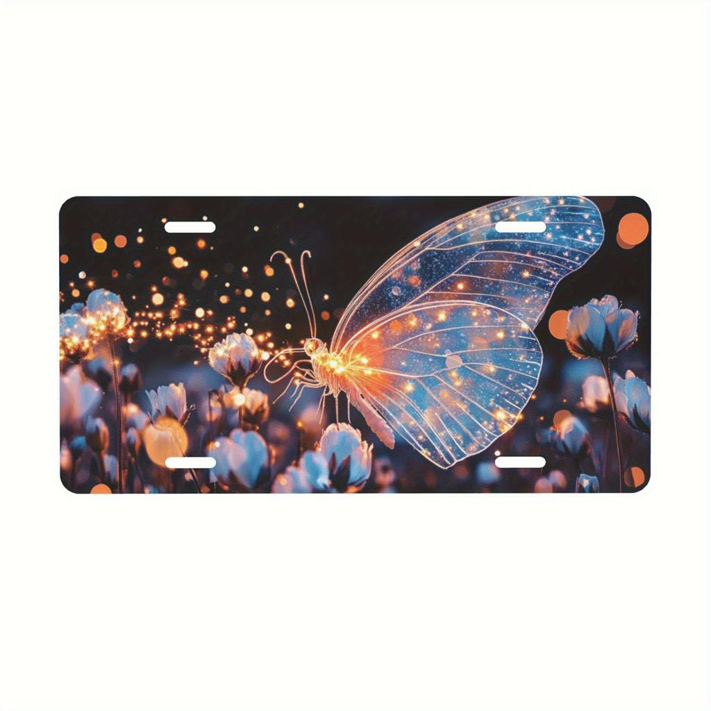 D Flat D Flat Printing pc Aluminum License Plate License Plate License Plate Decoration xinch for Decoration Only