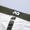 Men's Casual Underwear Low-Rise Patchwork Color Shorts 3D U-Convex High Elasticity Panties Widened Elastic Waistband