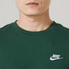 Nike Solid Color Crew Neck Pullover Long Sleeve T-Shirt Men tops Green AR5194-323