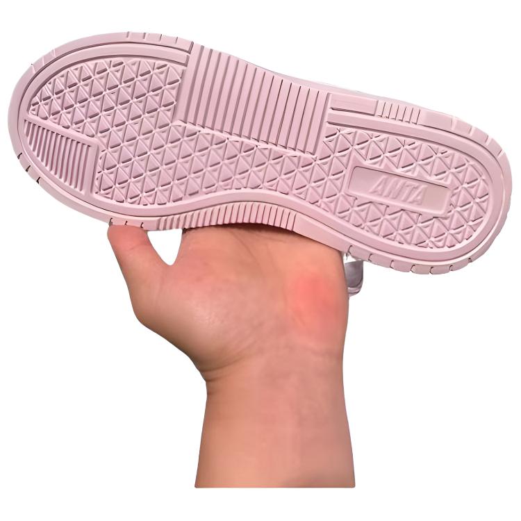 Anta Cushioning, Wear Resistant Low top Skateboard Shoes Women's Pink 122428013-3