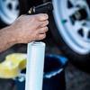 RV Marine Water Filter with Flexible Hose Protector Protects Against Bacterias Reduces Bad Taste Odors in Drinking Water