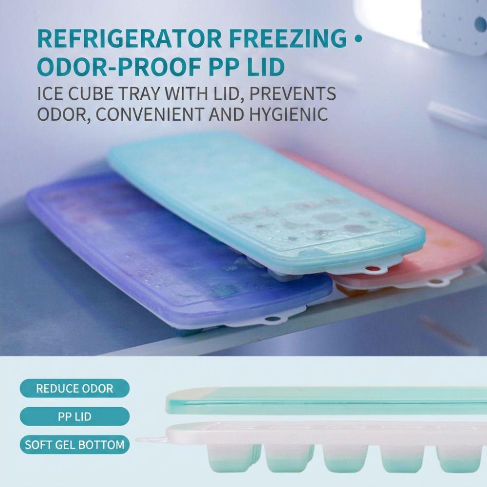 3pcs Easy to Clean Ice Cube Trays 36 Grid DIY Ice Mould Stackable Ice Cube Molds  Home