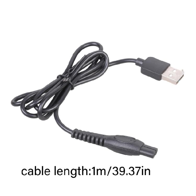 5V USB Charging Cable for 2000 3000 5000 7000 2400 X3001/90 2600 Travel Friendly Electric Shaver Power Supply