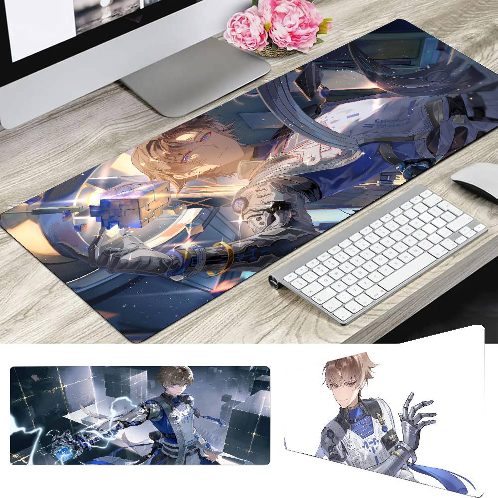 Xiangli Yao Anime Game W-Wuthering Waves Mousepad Mouse Mat Desk Mat With Pad Gaming Accessories Prime Gaming XXL Keyboard Pad