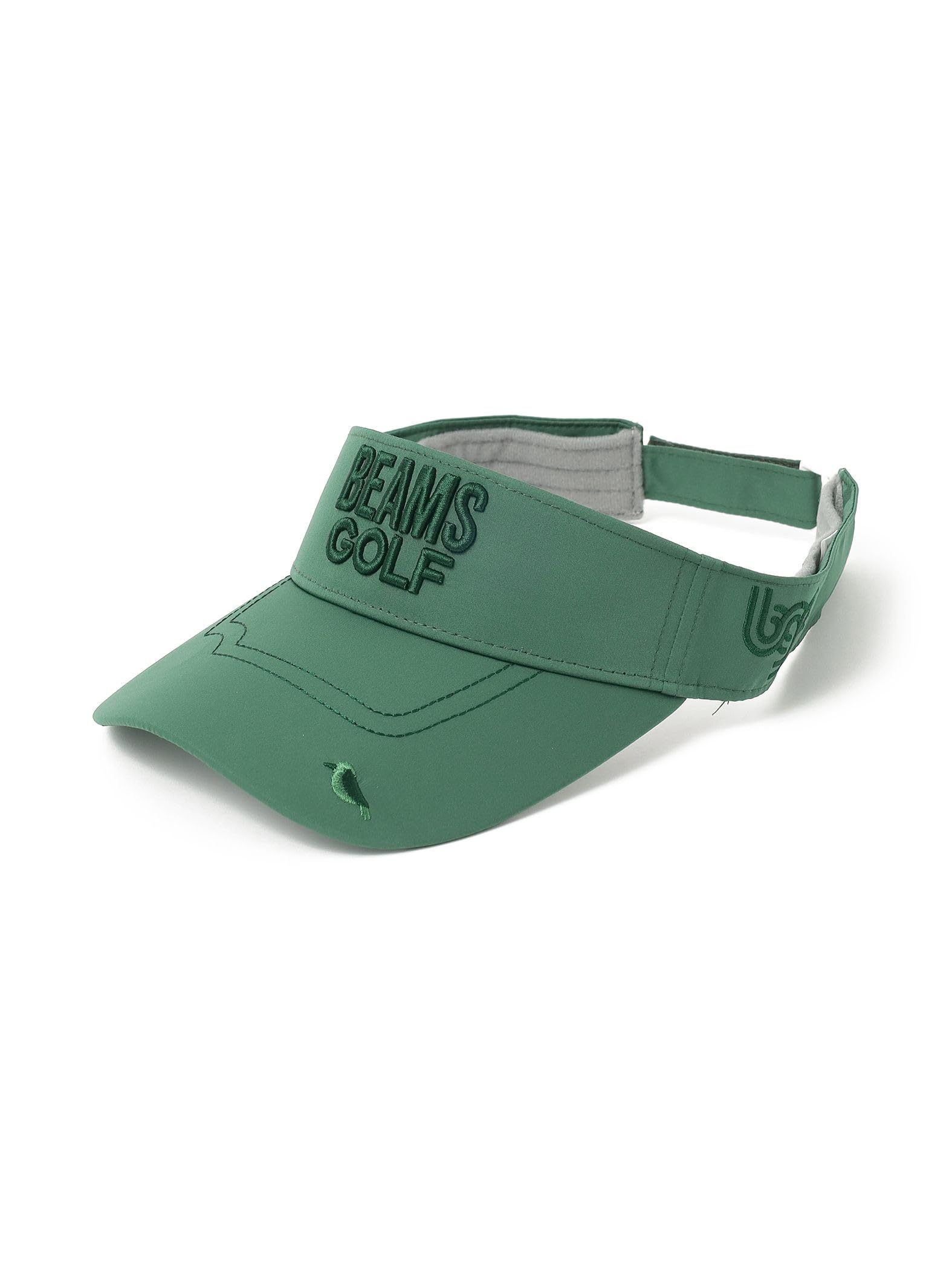 

Beams Golf Мужская кепка-козырек Tour из таффеты, D.GRN Свободный размер