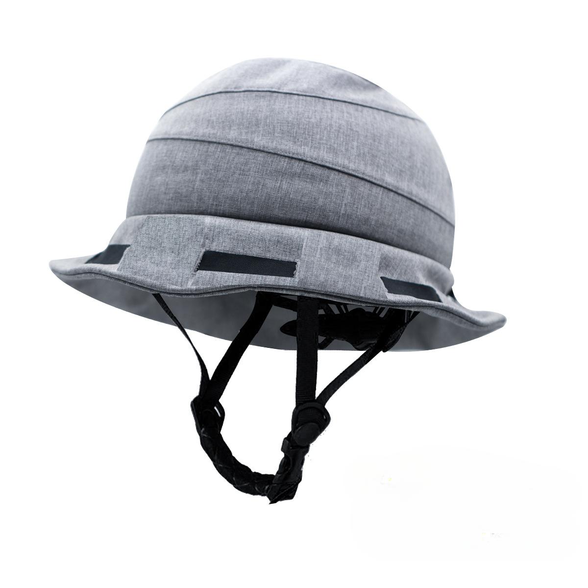 

Новый шлем-шляпа рыбака, интегрированный в один велосипедный шлем для езды на открытом воздухе, модный повседневный шлем двойного назначения L