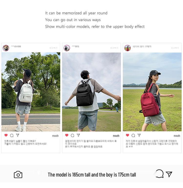 Customizable Waterproof School Backpack for Students