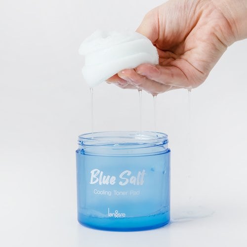 Blue Salt BHA PHA keratin clinical trial completed mildly acidic cooling toner pad 70 sheets