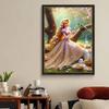 Full Round Diamond Painting The Princess On The Branch Art Rhinestone Picture Mosaic DIY 5D Cross Stitch Embroidery Home Decoration