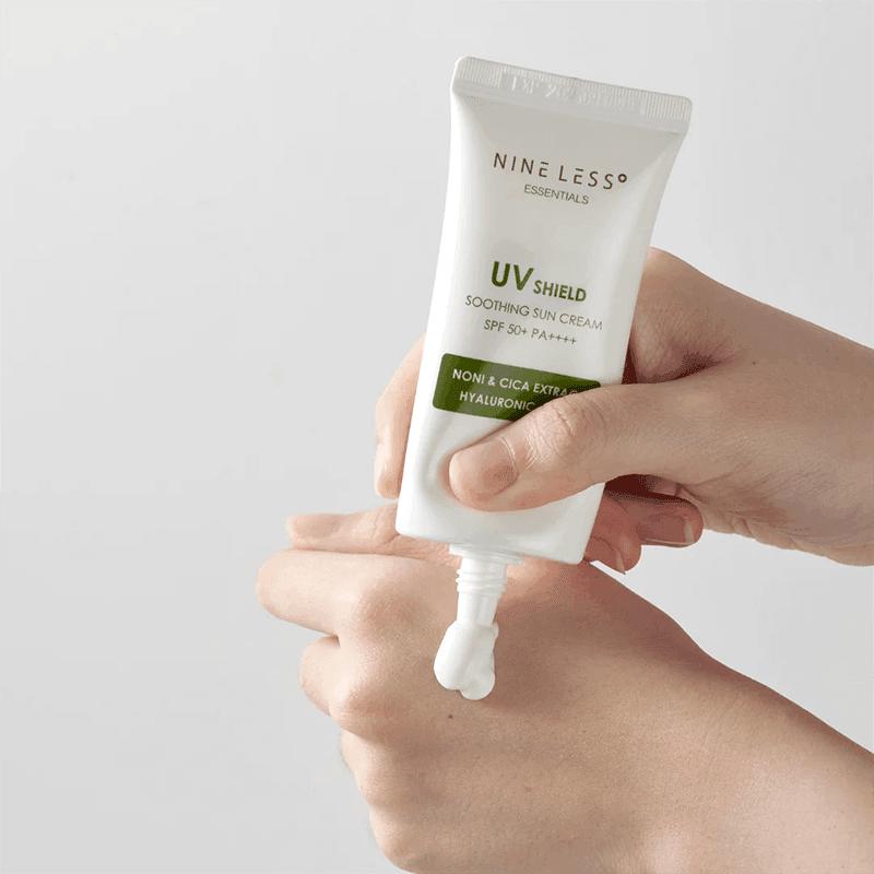 [NINE LESS] Essentials UV Shield Soothing Sun Cream SPF 50+ PA++++ 50g