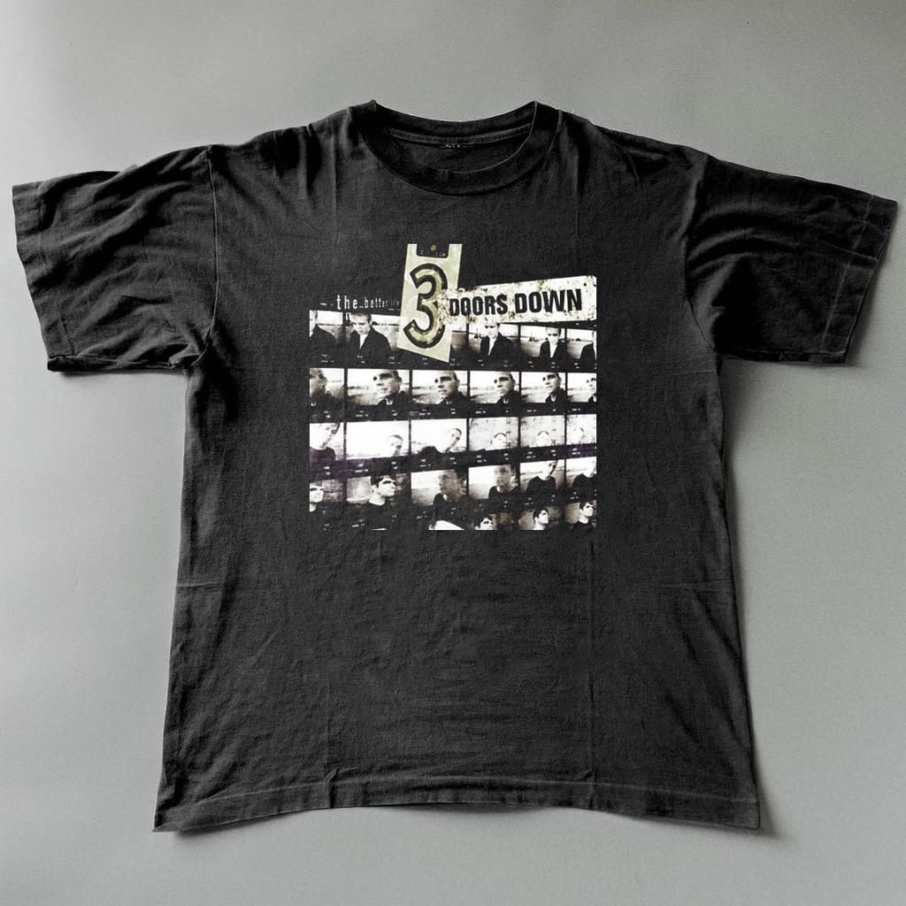 The Better Lif- 3 Doors Down Black Cotton Shirt Full size S-5XL BS1067