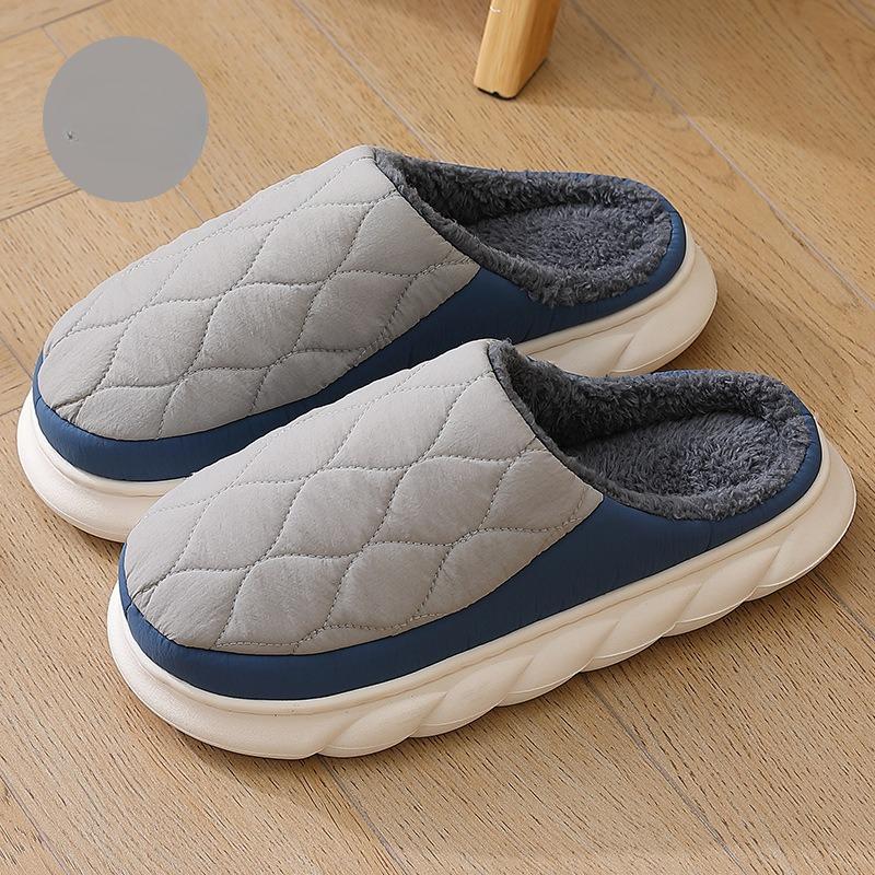 Cotton Shoes for Home Use, Thick-soled, Warm, Waterproof and Anti-slip for Women
