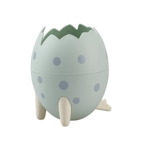 

Практичная форма яйца дракона, удобный противоскользящий домашний милый контейнер для хранения канцелярских принадлежностей зелёный