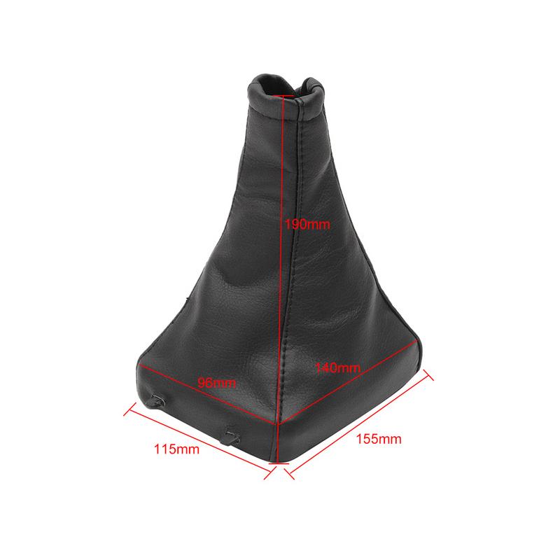 For Vauxhall Opel As-tra G Mk4 Coupe 1998-2003 2000-2005 Black Car Gear Shift Knob Cover Shifter Gaiter Auto Boot Covers