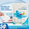 30/50/100Pcs Laundry Color Absorbing Paper Anti Dyeing Color Catcher Sheets For Washing Machine