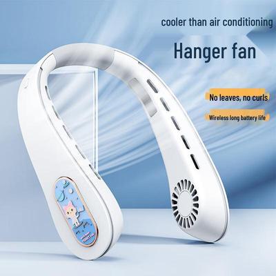 Tragbarer USB-wiederaufladbarer blattloser Nackenventilator