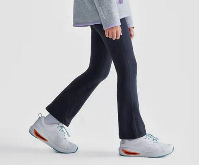 

Girls Fleece-Lined Micro-Flare Yoga Pants - 2024 Autumn/Winter Collection 150