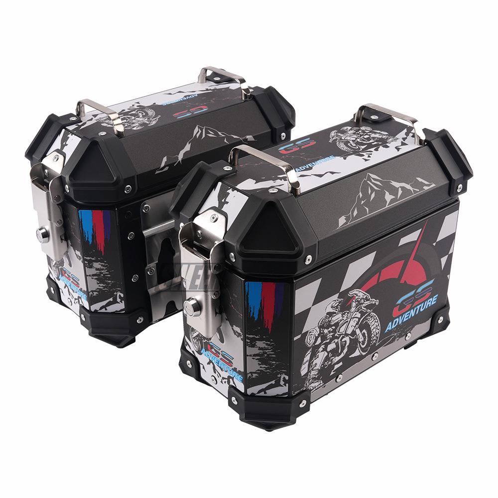 45L/100L Large Capacity Aluminum Alloy Electric Vehicle Tail Box for Motorcycles & Electric Bicycles