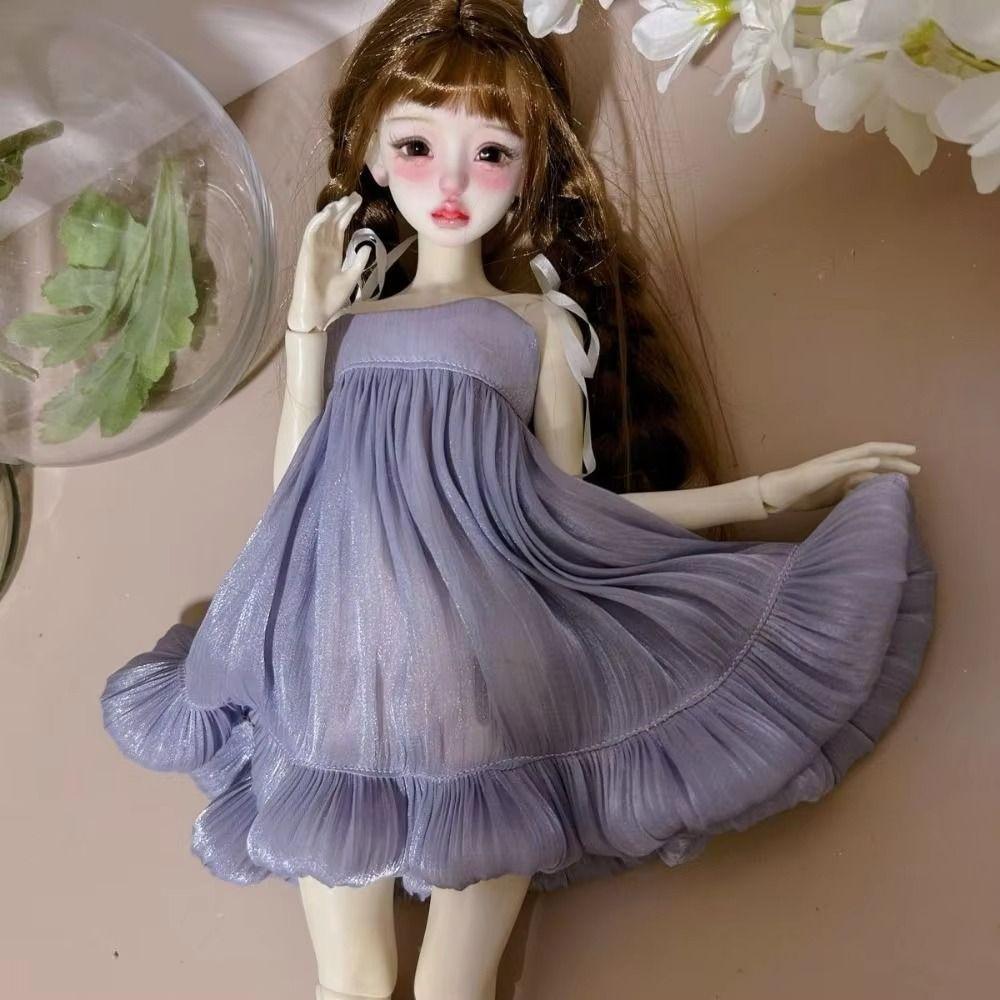 Pearlescent Doll Elegant Dresses Casual Wears Dress Up Doll Princess Clothes Doll Outfit Humanoid 1/6 BJD Clothes Photo Props