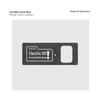 Alcantara Suede Tailgate Reminder Sticker for AITO M9 Interior Decoration