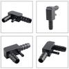 Air Intake Hose Connector Intake Pipe Black Pipe Adapter 13327503677 For E39 E46 M54 Car Cooling Accessories