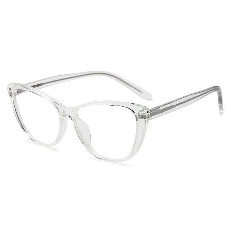 Leopard Frame Anti Blue Rays Cat Eye Prescription Eyeglasses Women Men  Spring Leg Myopes Lunettes 0 -0.5 -0.75 -1.0 To -6.0