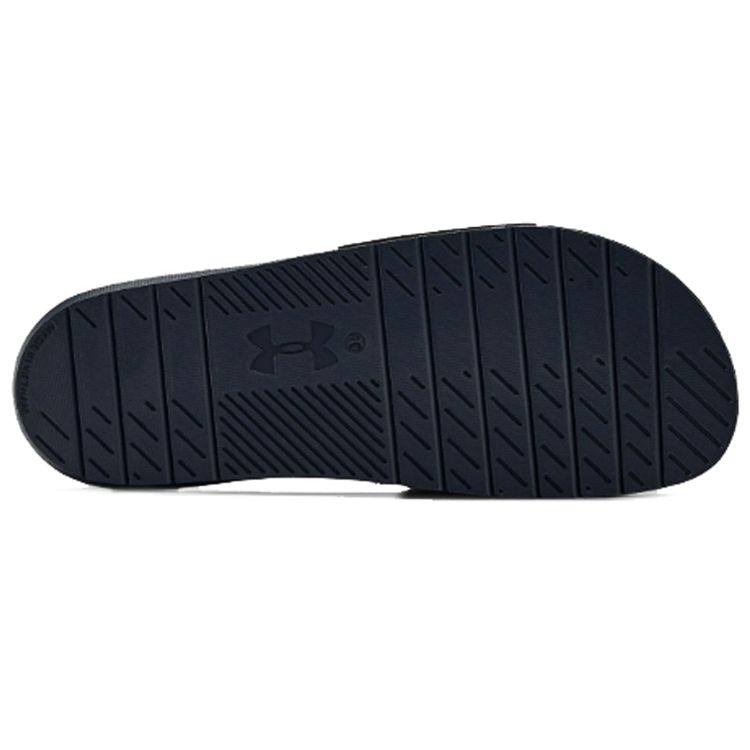 Under Armour Core Remix Canvas Simple Slippers Men Footwear Blue 3022739-401