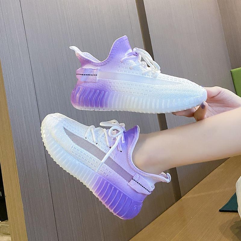 Women's new models gradually change color shoes Women's versatile students wear sports shoes in summer Lightweight breathable women's shoes