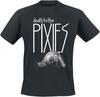 Pixies Tričko Smrt Pixies Logo Kapely Nové Oficiální Pánské Černé