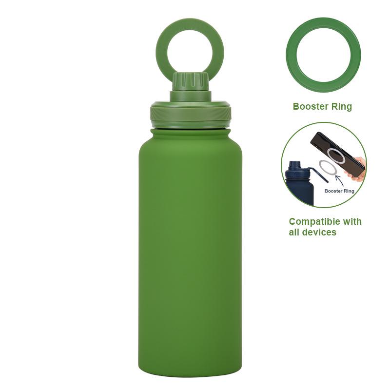 2026 Magnetic Mobile Phone Holder & 1L Stainless Steel Insulated Sports Water Bottle