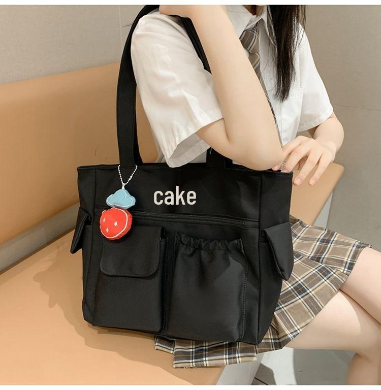 Fashionable Lightweight Mom and Baby Tote Bag with Multi-Compartment Design